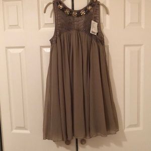 Beaded Anthropologie Dress